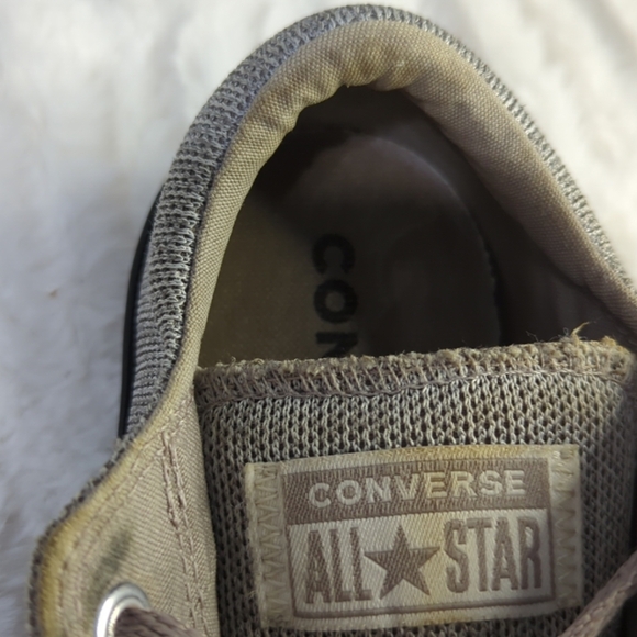 Womens Converse All Star Madison Ox 561763F Grey Canvas Knit Sneakers Size 6 - Picture 8 of 11